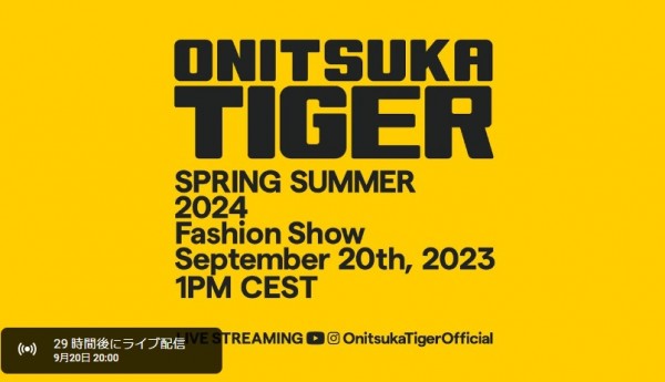ONITSUKATIGER SPRING SUMMER 2024 COLLECTION IN MILANサムネイル